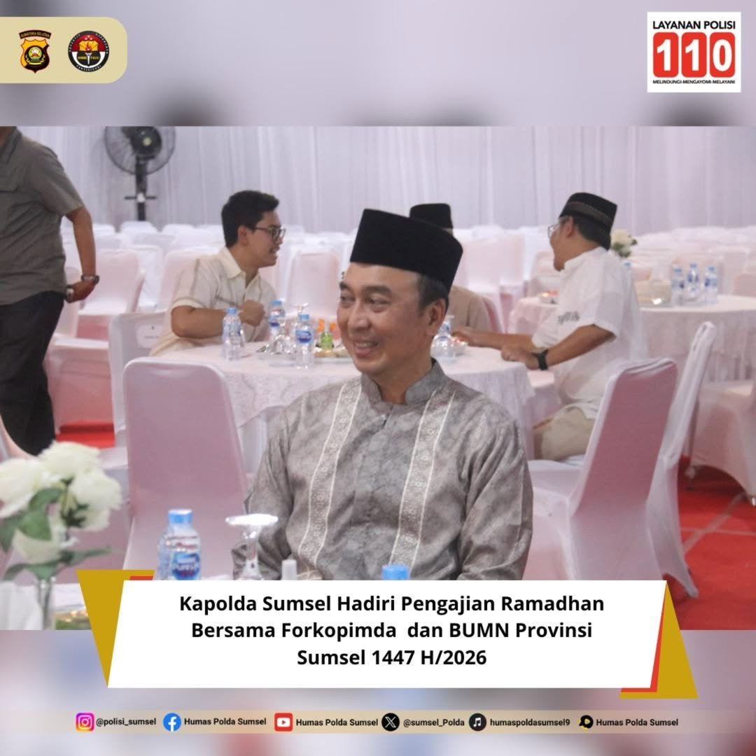 Sinergi Religius di DPRD Sumsel, Kapolda Sumsel Dorong Kamtibmas Kondusif